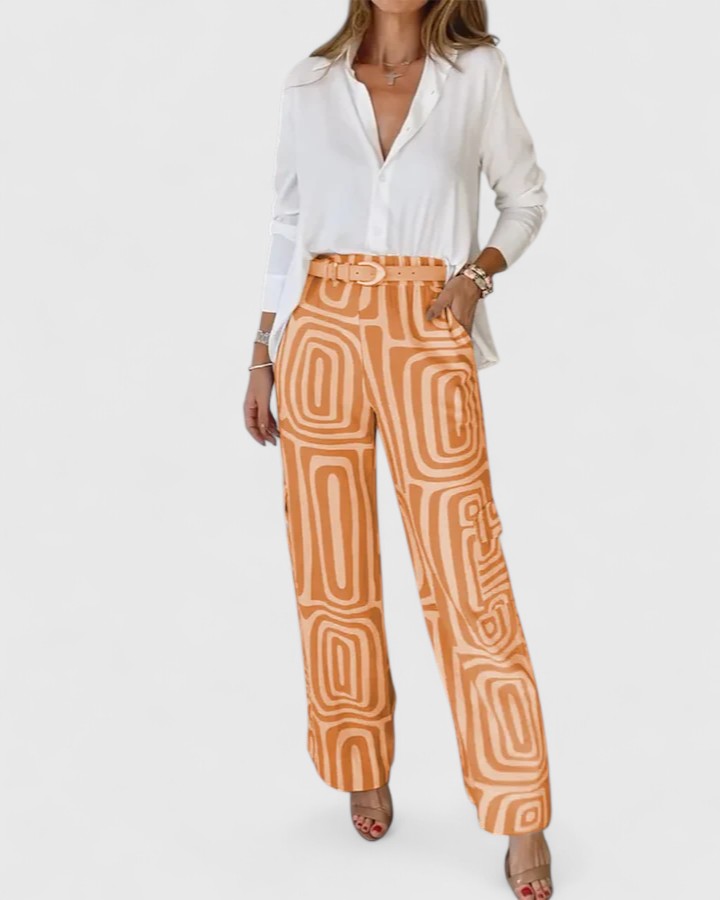Kira | Ensemble Élégant en Deux Pièces (Y COMPRIS UNE CEINTURE GRATUITE)