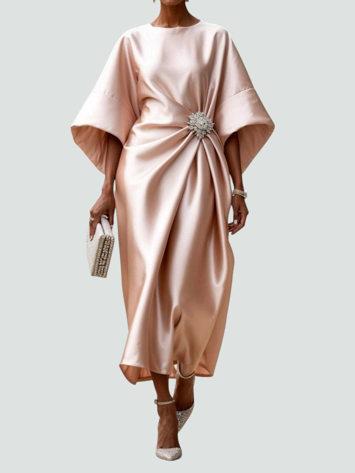 Robe Longue en Satin Élégante Lona™ | Galerie
