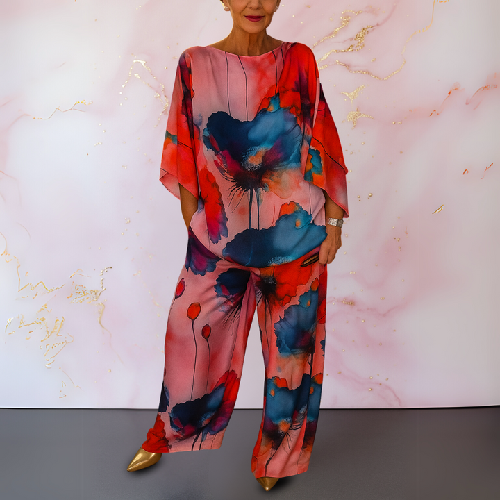 Maelora™ | Ensemble Satin à Deux Pièces pour Femmes