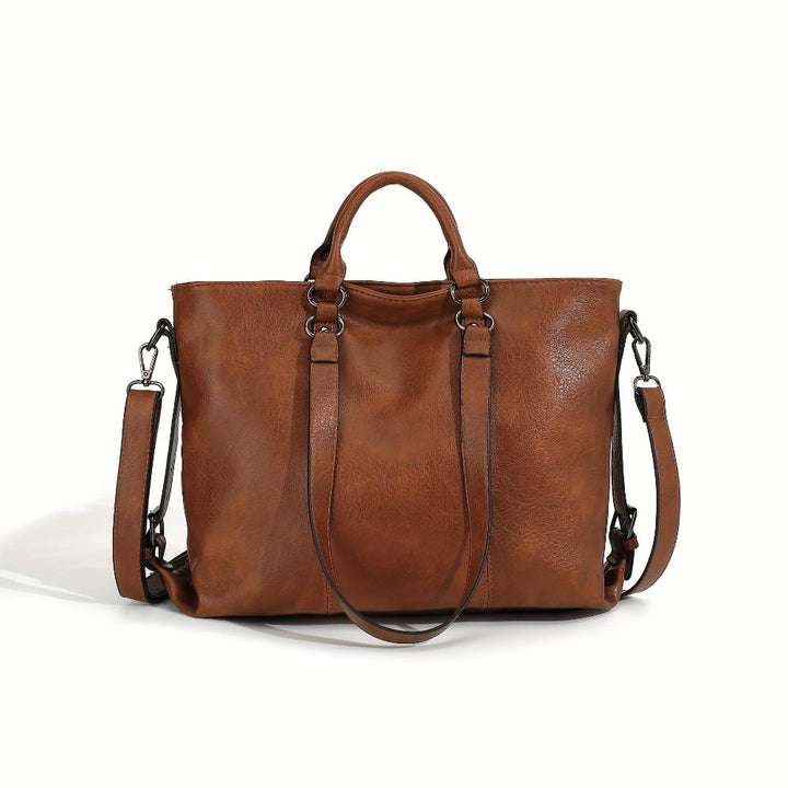 L'Élégance Classique de Charlotte | Sac Tote Vintage