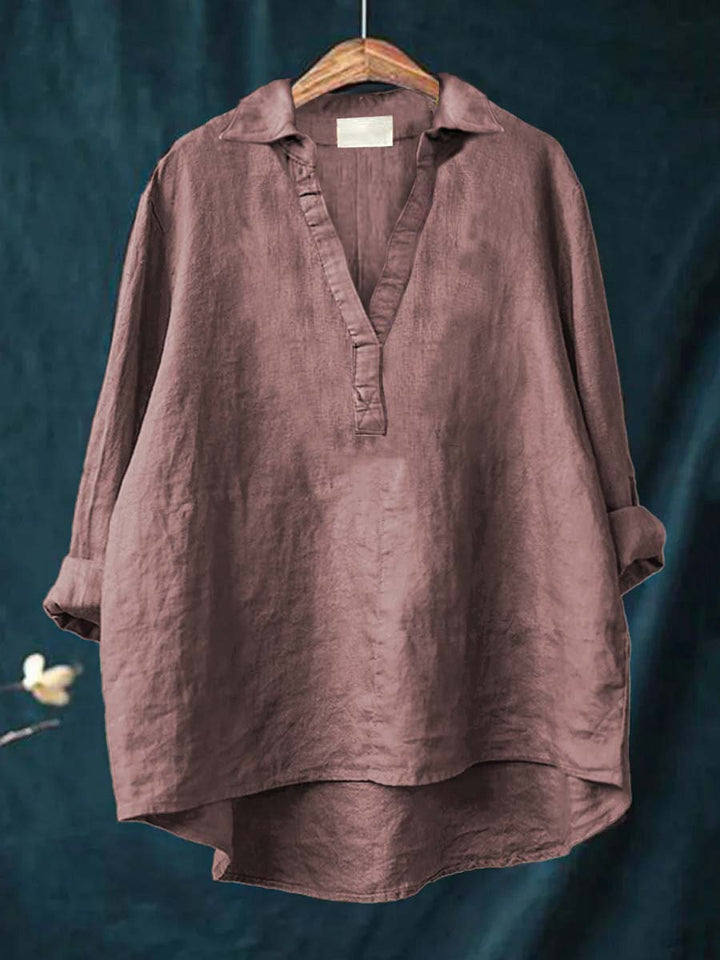 MOREAU LYON | BLOUSE COL V POUR FEMMES | Co