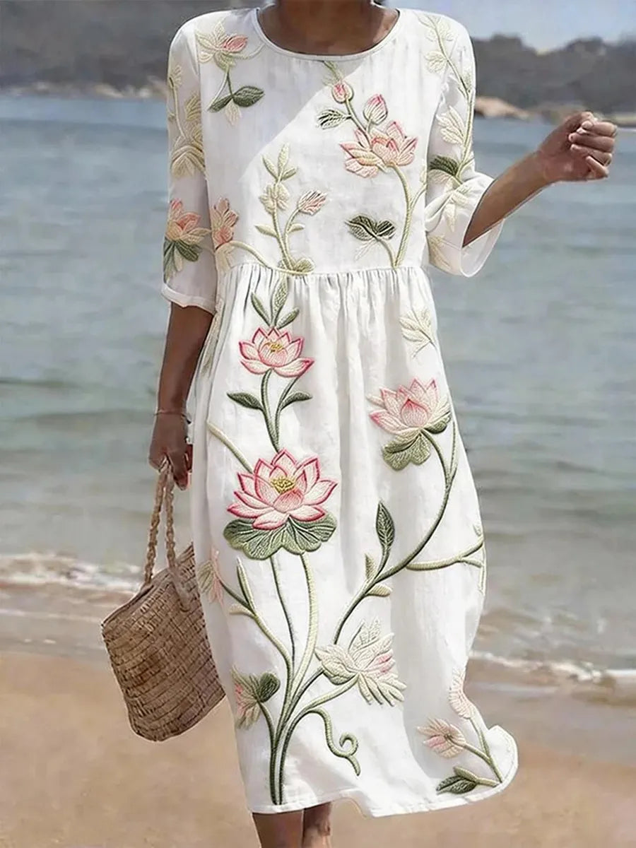 Chloe | Elegant Floral Dress | Edition