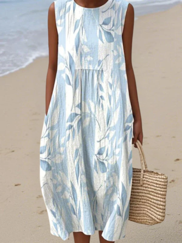 Joy | Vestido Estampado de Verano Sin Mangas | Collection