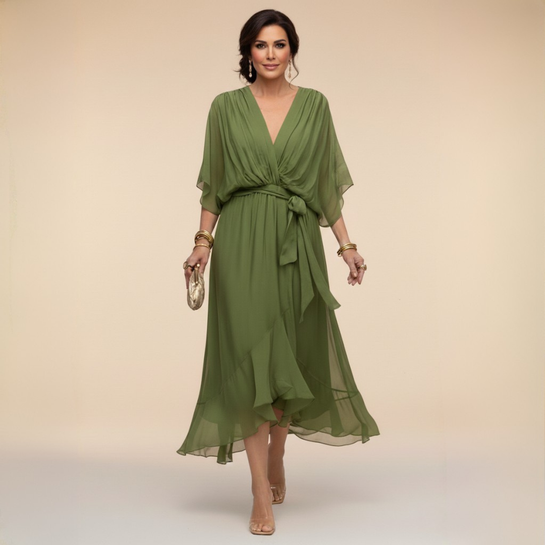 MONICA | Robe en chiffon | Co