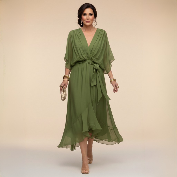 MONICA | Robe en chiffon | Co
