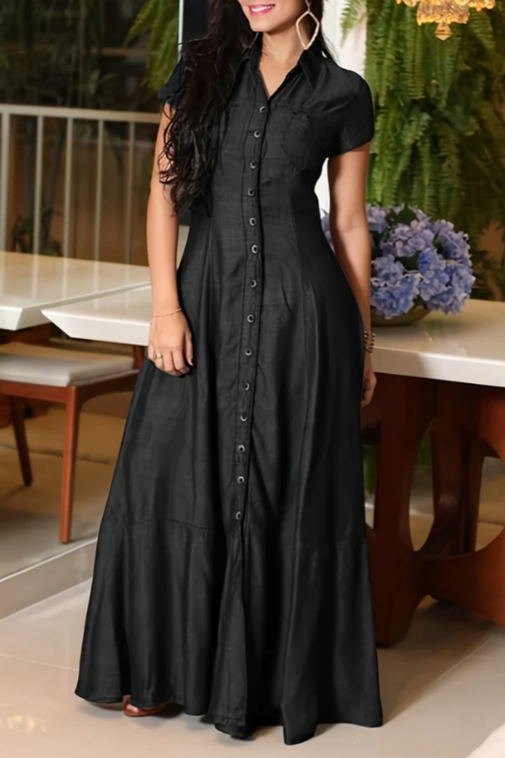 Hera | Long Denim Dress | Series