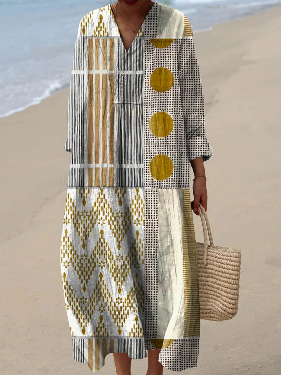 Mirela | Vestido Estampado de Verano | Label