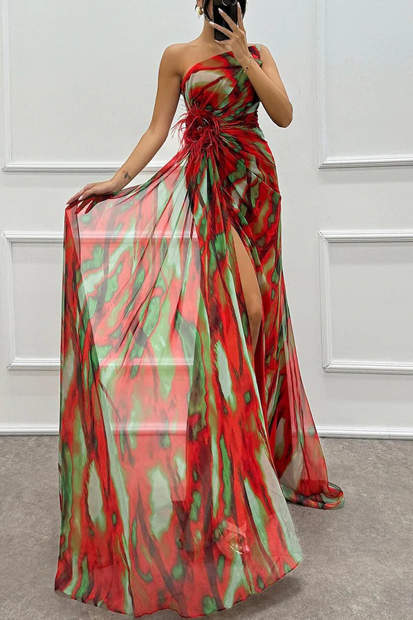Mia™ | Vibrant Draped Dress | Heritage