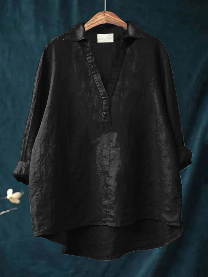 MOREAU LYON | BLOUSE COL V POUR FEMMES | Co
