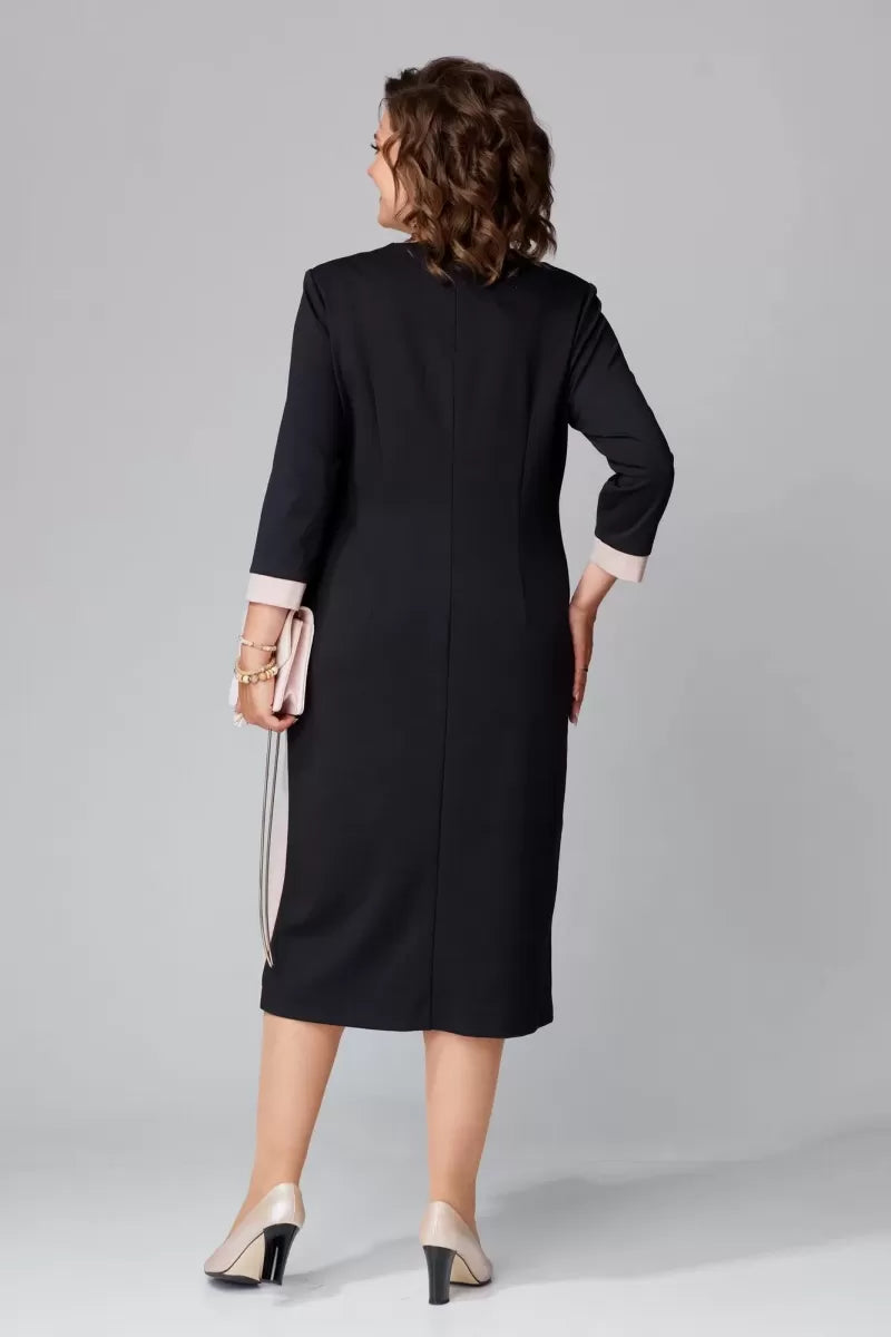 Robe élégante à col en V Alexa™ | Maison