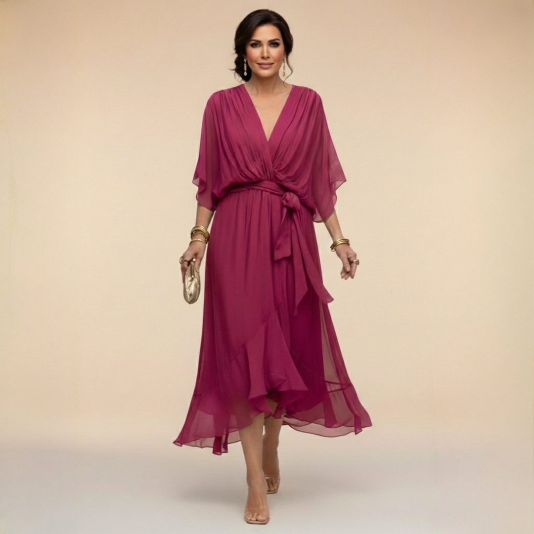 MONICA | Robe en chiffon | Co