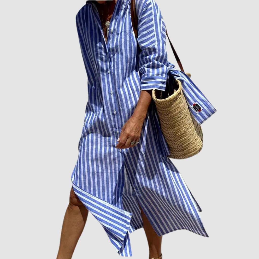 Robe d'été élégante à rayures Nichole™ | Marque