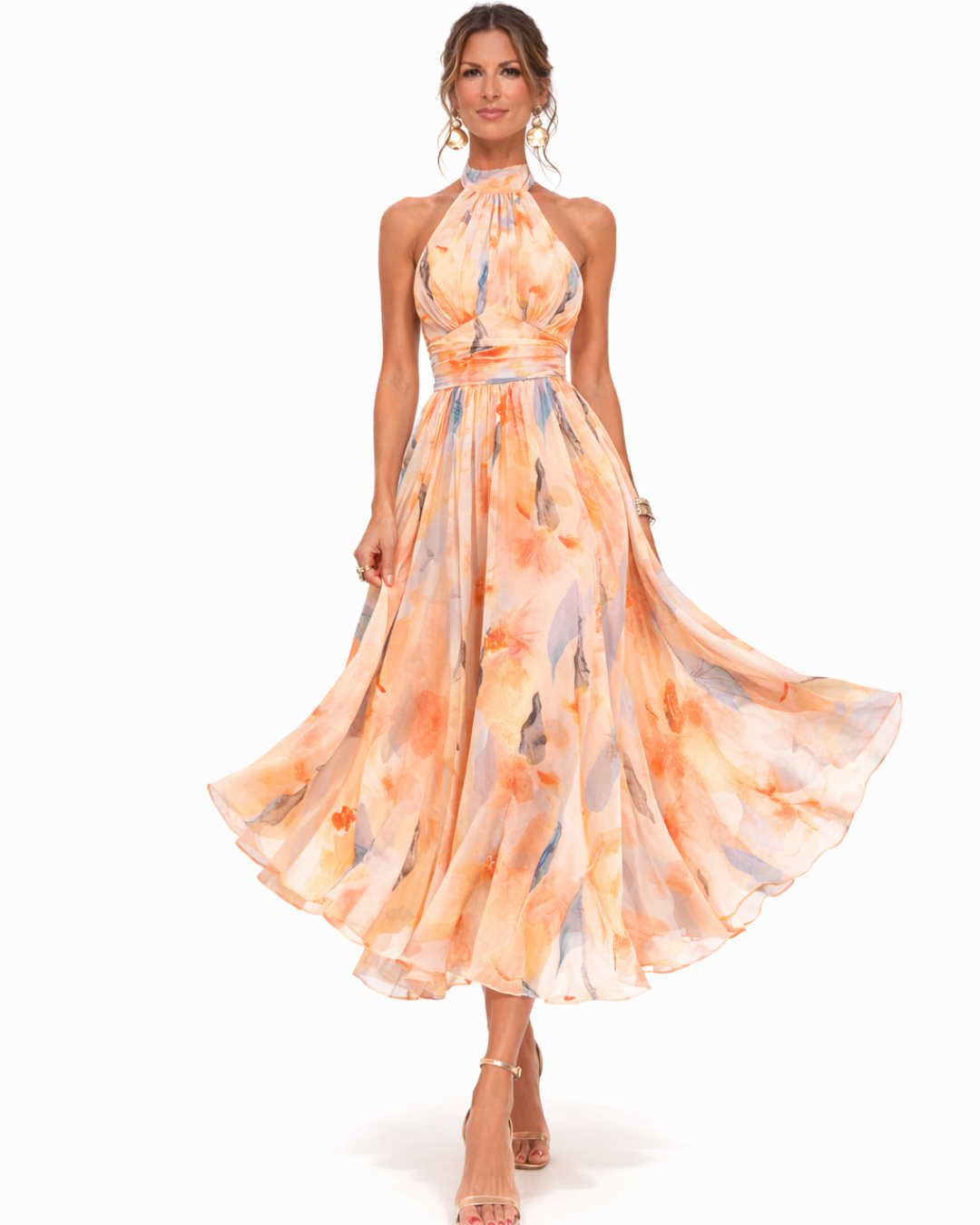Aurora | Vestido con cuello halter | Edition