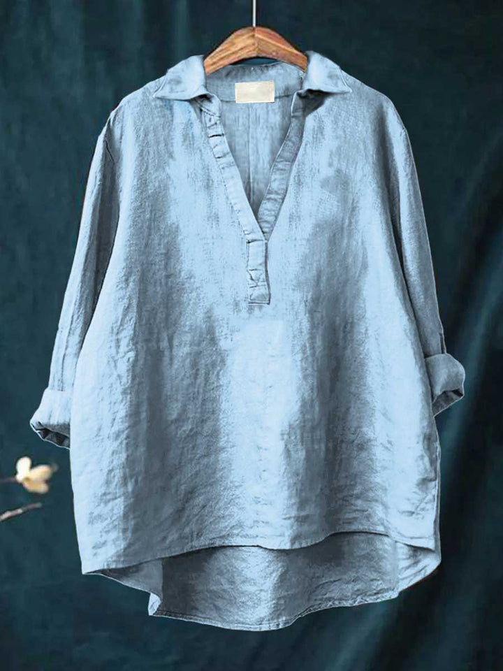 MOREAU LYON | BLOUSE COL V POUR FEMMES | Co