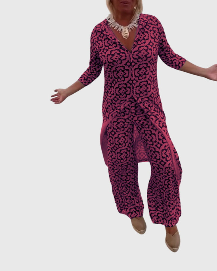 Gabriella™ | Ensemble Élégant Vintage en Deux Pièces