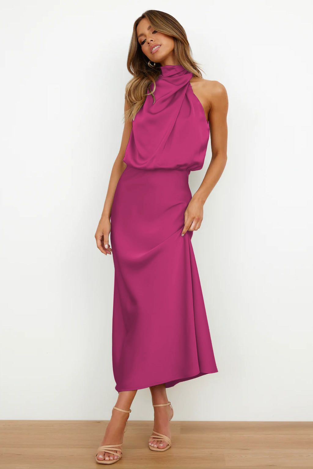 Violet™ | Sahara Draped Dress | Co