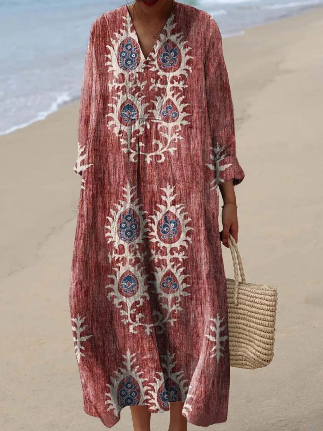 Karina | Vestido Estampado de Verano | Studio