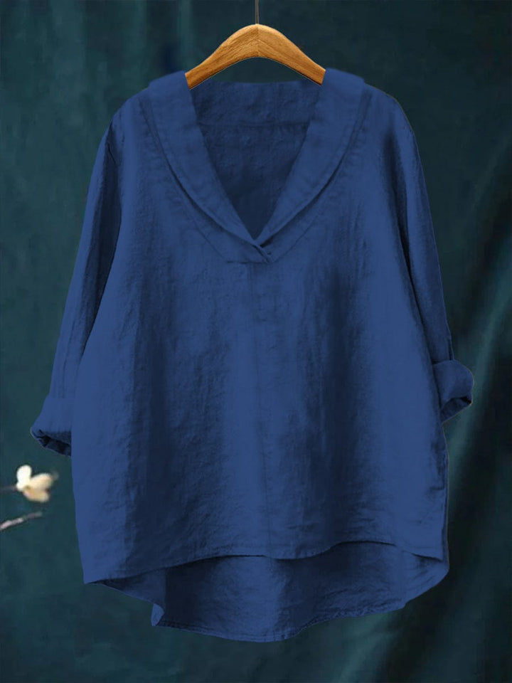 MOREAU LYON | BLOUSE COL V AMPLE POUR FEMMES | Collection