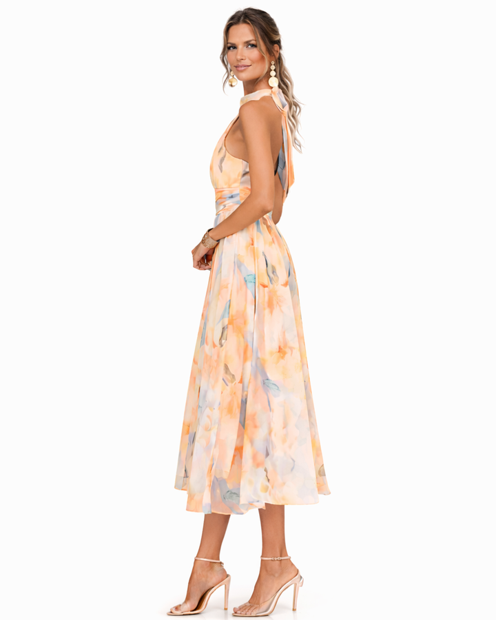 Aurora | Robe à col halter | Édition