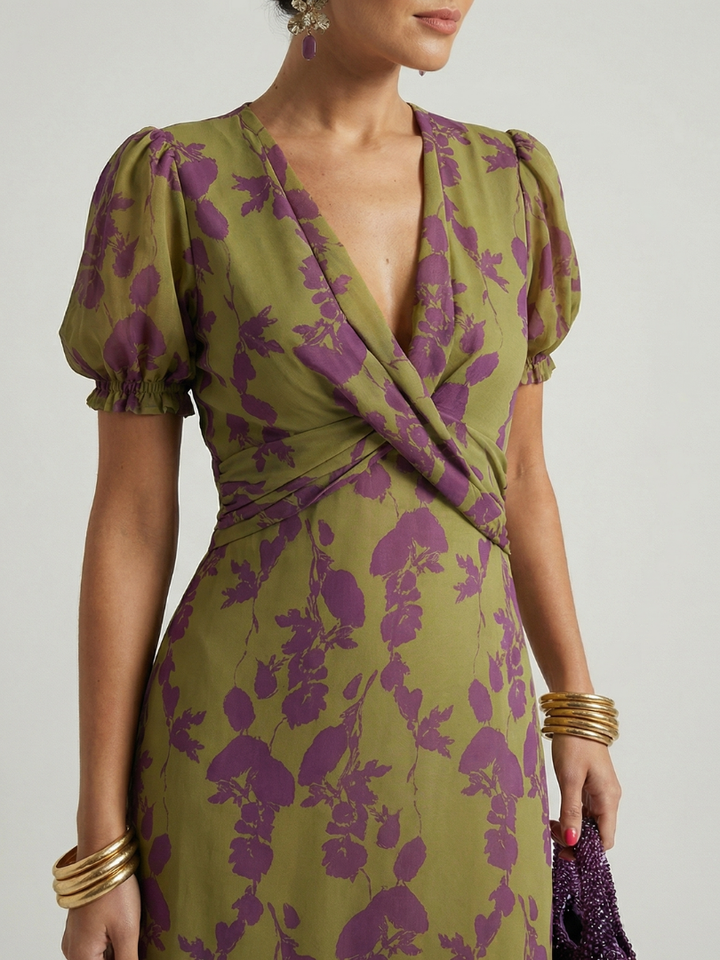 Virel | Relaxed Floral Midi Dress | Edition