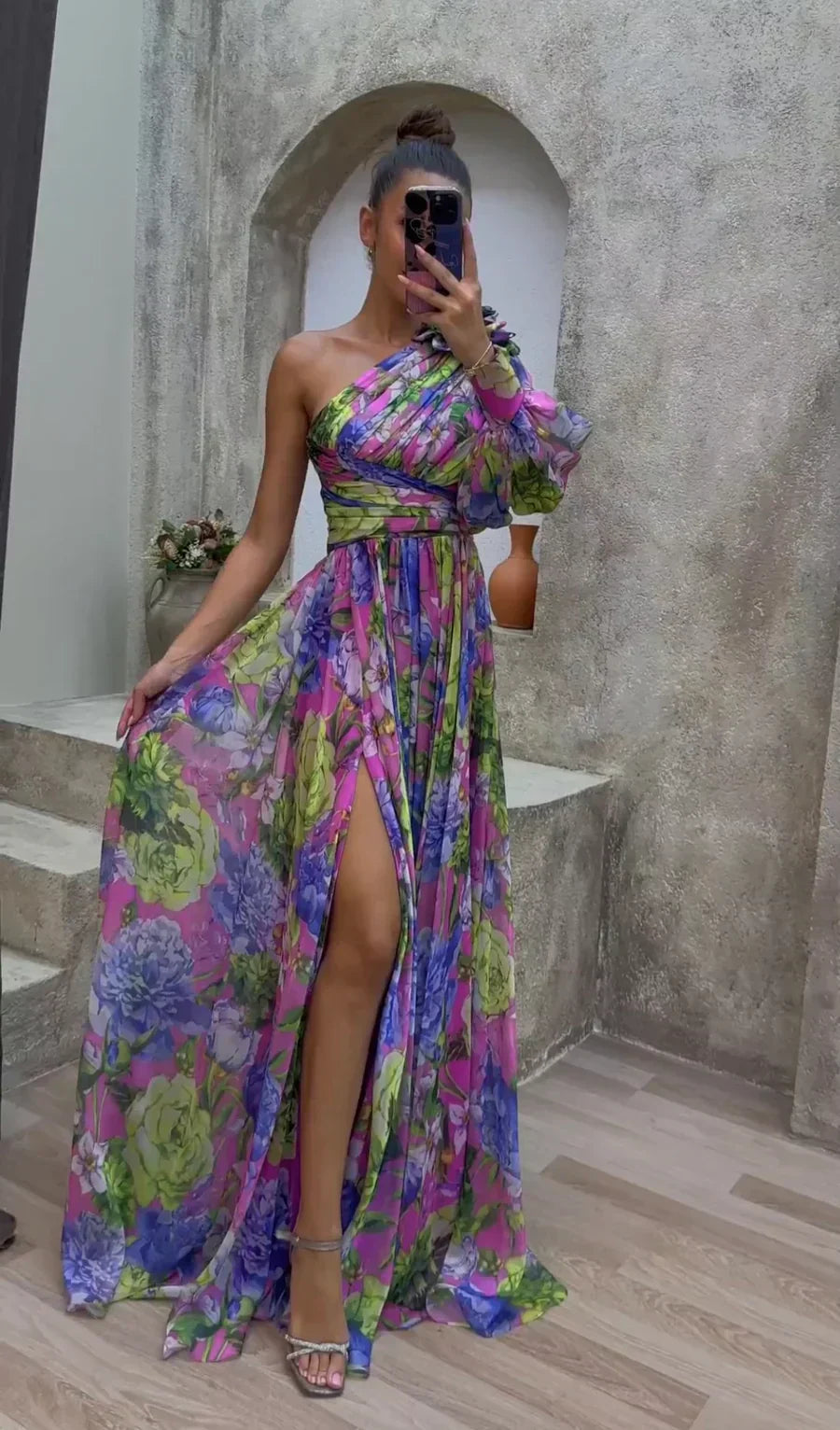 Evelyn™ | Blossom Drama Dress | Artisan