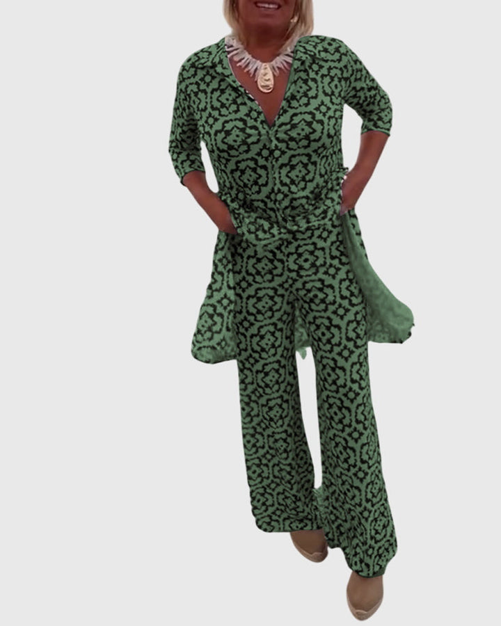 Gabriella™ | Ensemble Élégant Vintage en Deux Pièces