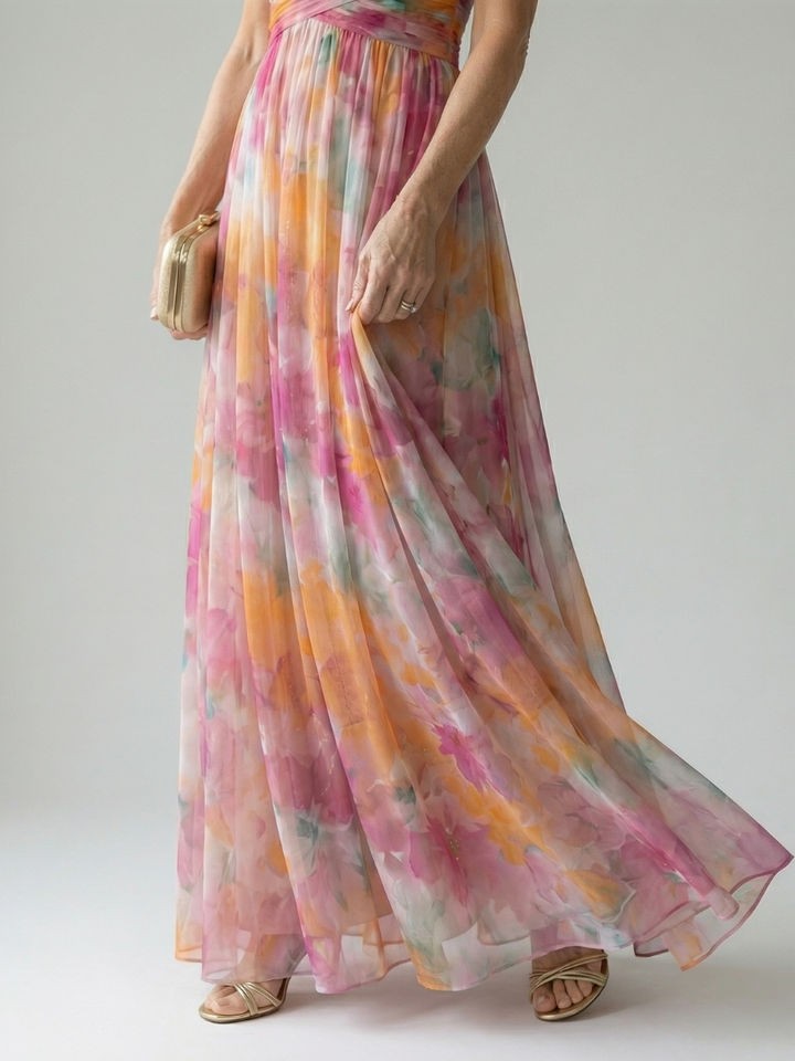 Isel | Soft Wrap Maxi Dress | Collection
