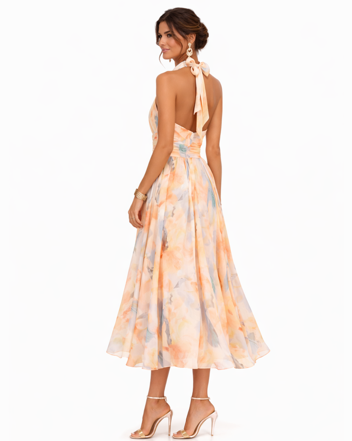 Aurora | Robe à col halter | Édition