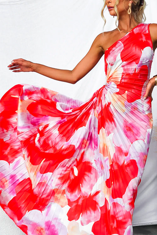 Adeline™ | Vibrant Tropical Evening Dress | Classic