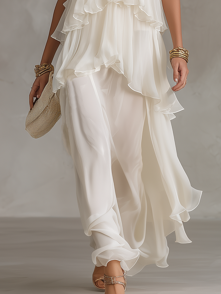 AURELIA | Abito Maxi Chiffon | Original
