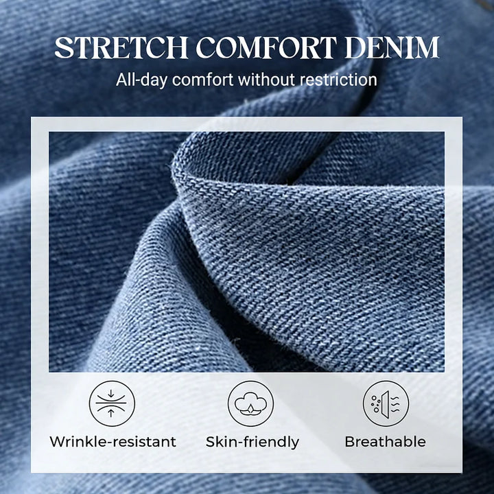 Mia | Jeans taille haute fendus