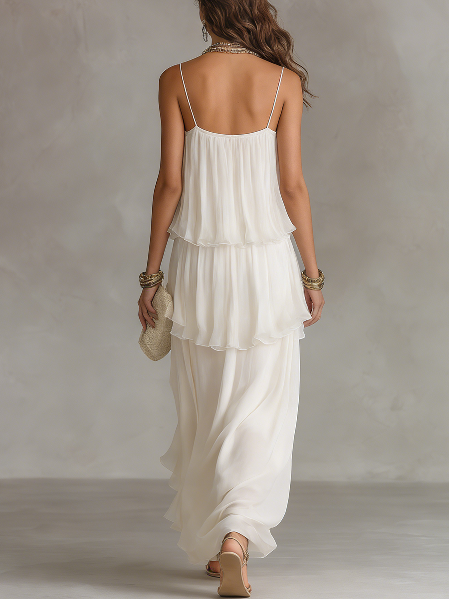 AURELIA | Abito Maxi Chiffon | Original