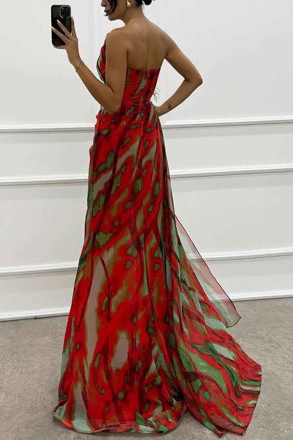 Mia™ | Vibrant Draped Dress | Heritage