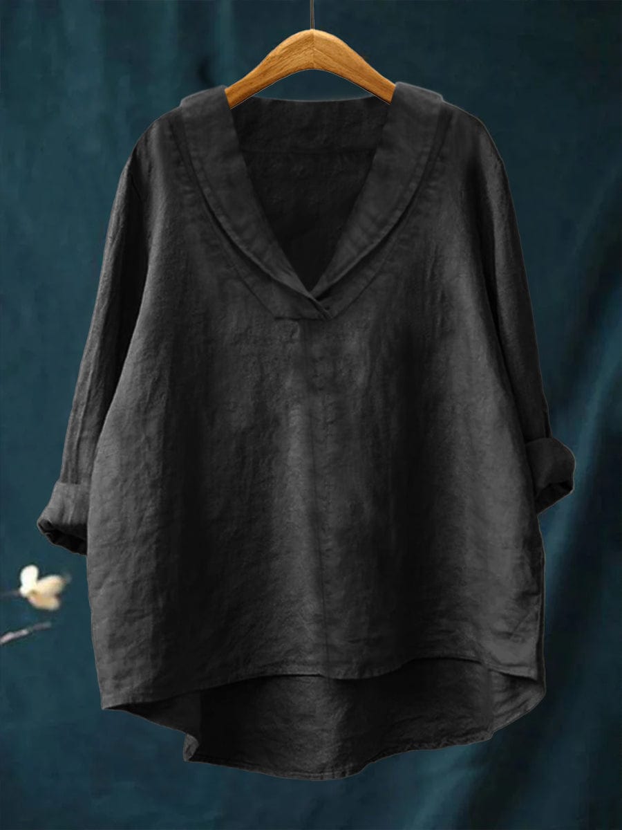 MOREAU LYON | BLOUSE COL V AMPLE POUR FEMMES | Collection