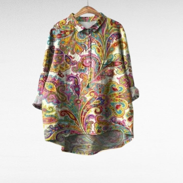 MOREAU LYON | BLOUSE MOTIF PAISLEY POUR FEMMES | Classic