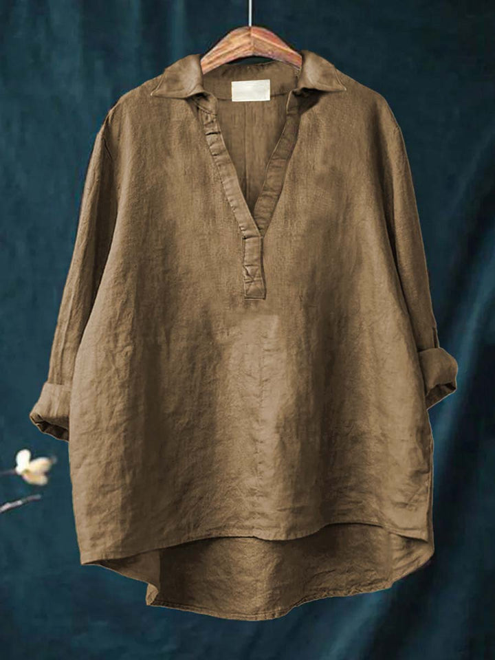 MOREAU LYON | BLOUSE COL V POUR FEMMES | Co
