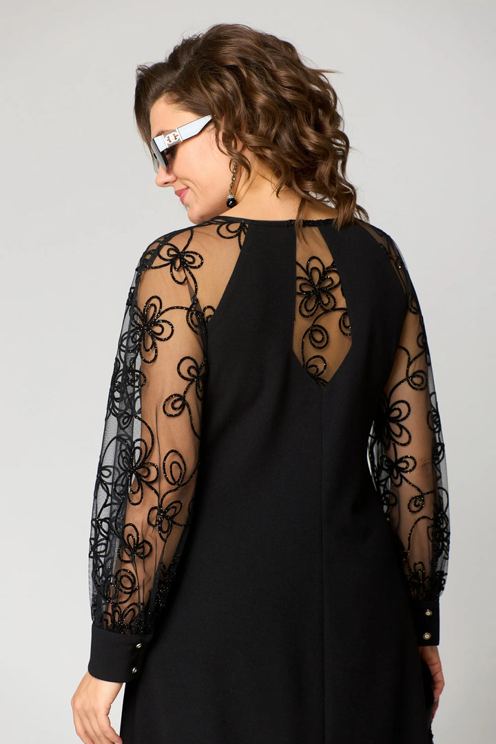 Robe en Dentelle Élegante Edyth™ | Étiquette