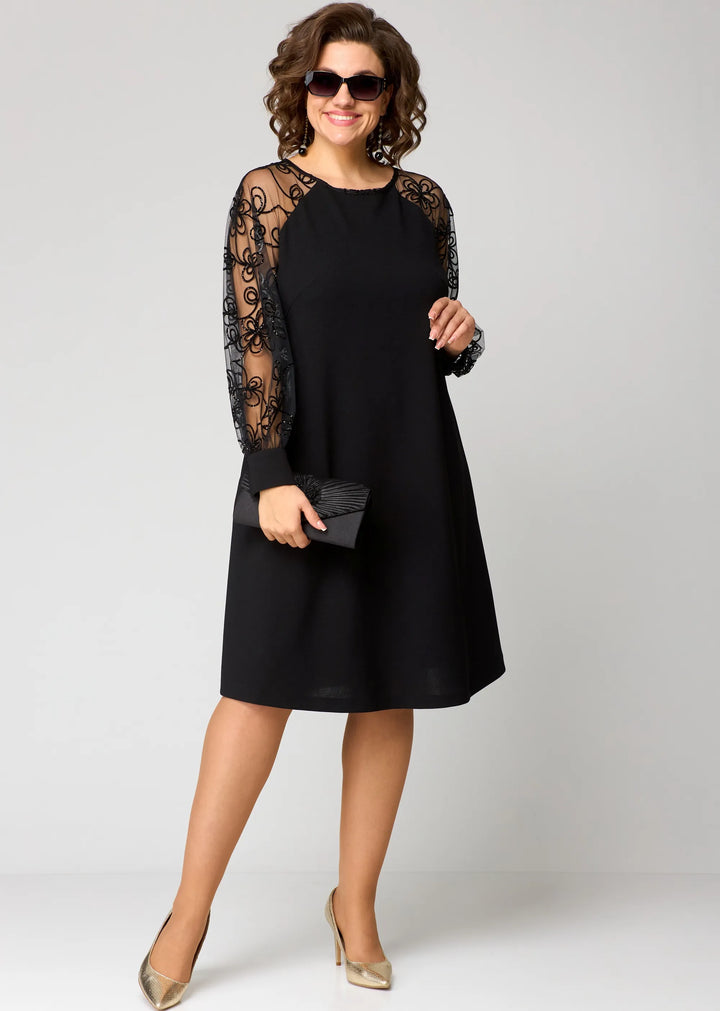 Robe en Dentelle Élegante Edyth™ | Étiquette