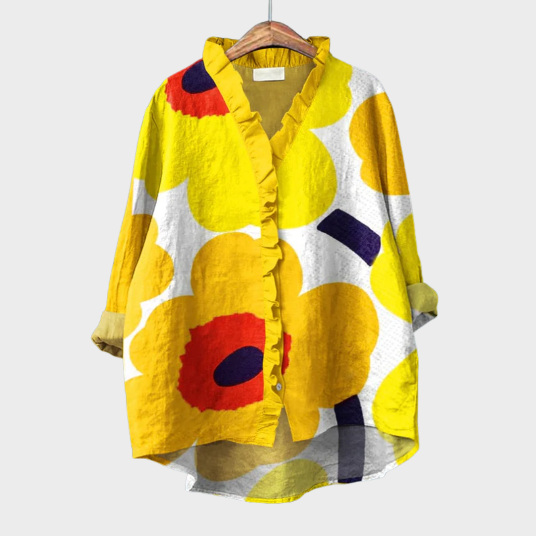 MOREAU LYON | BLOUSE IMPRIMÉ FLORAL POUR FEMMES | Series
