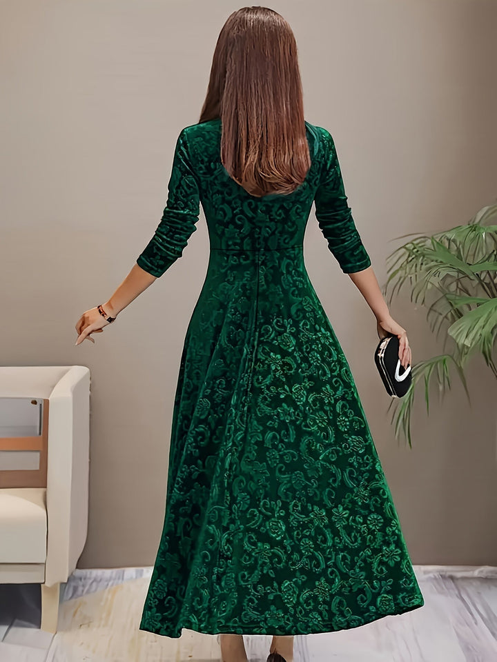 Robe en Velours Élegante Nicola™ | Maison