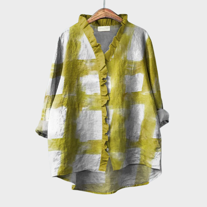 MOREAU LYON | BLOUSE MOTIF ABSTRAIT POUR FEMMES | Sélectionner