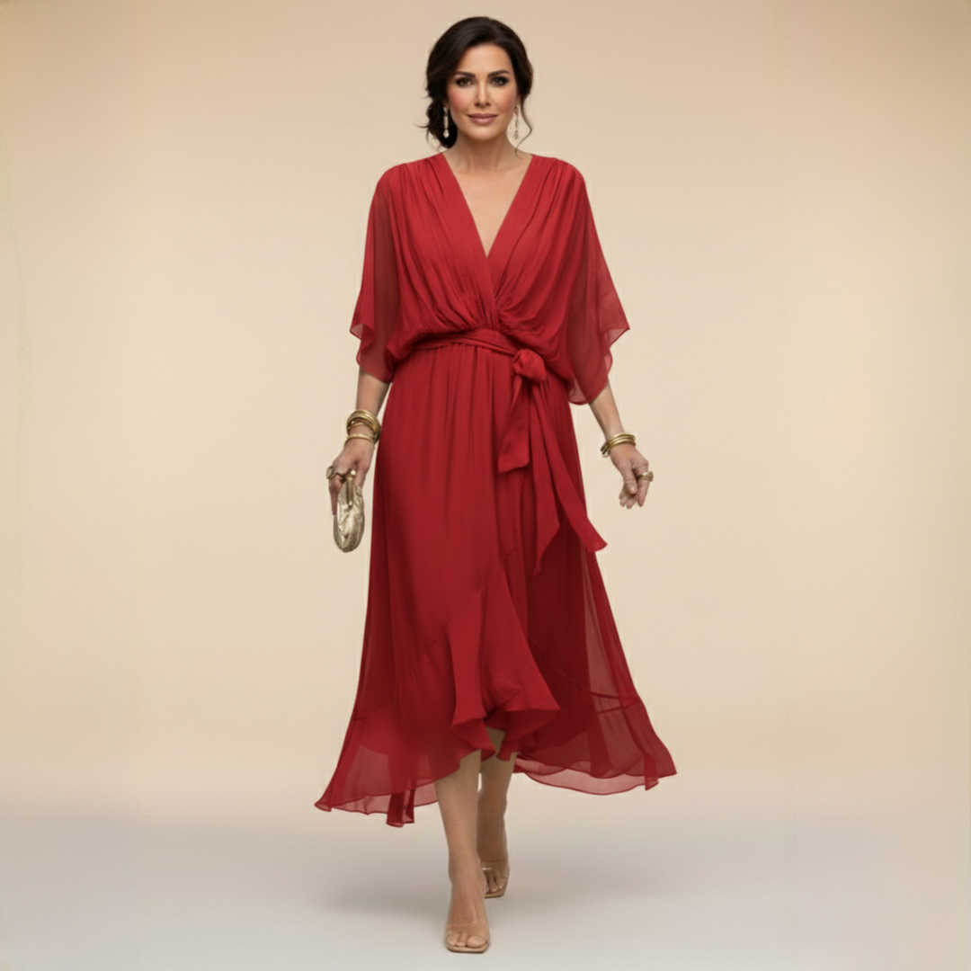 MONICA | Robe en chiffon | Co