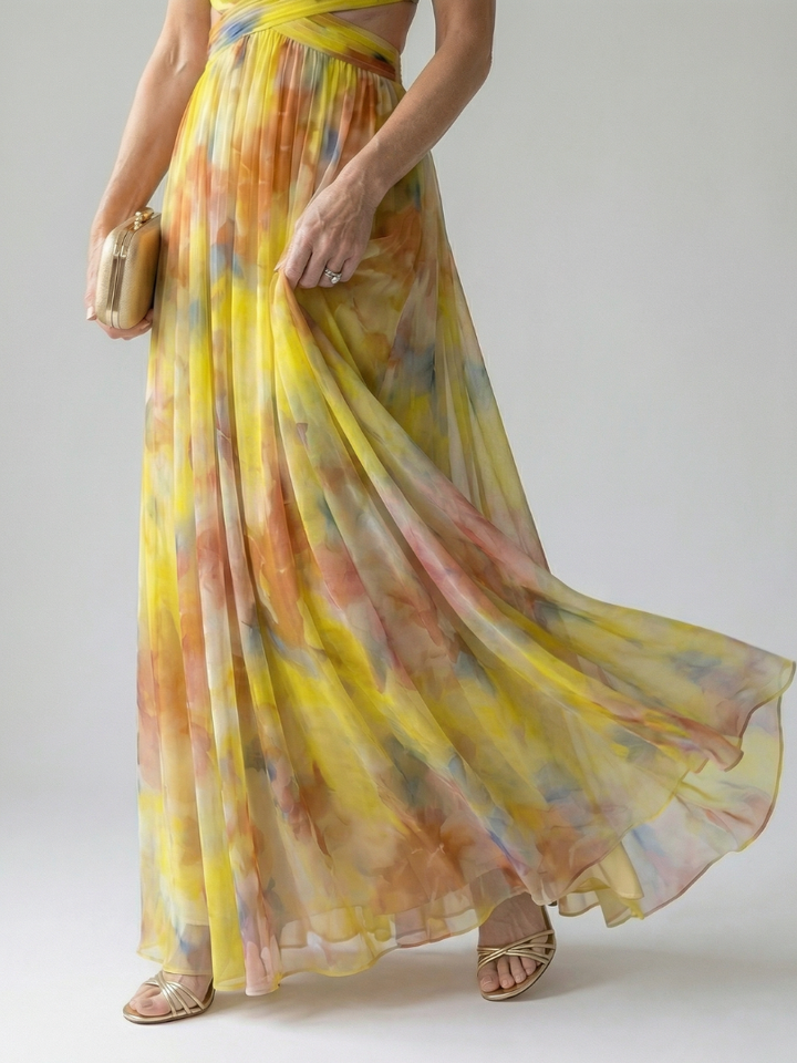 Isel | Soft Wrap Maxi Dress | Collection