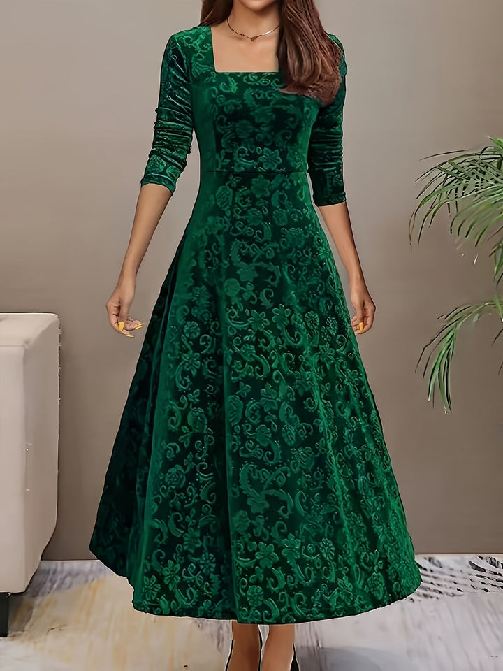 Robe en Velours Élégante Nicola™ | Maison