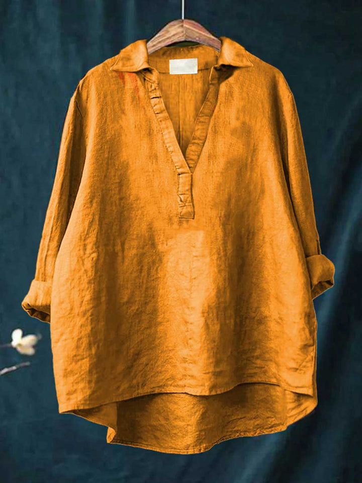 MOREAU LYON | BLOUSE COL V POUR FEMMES | Co
