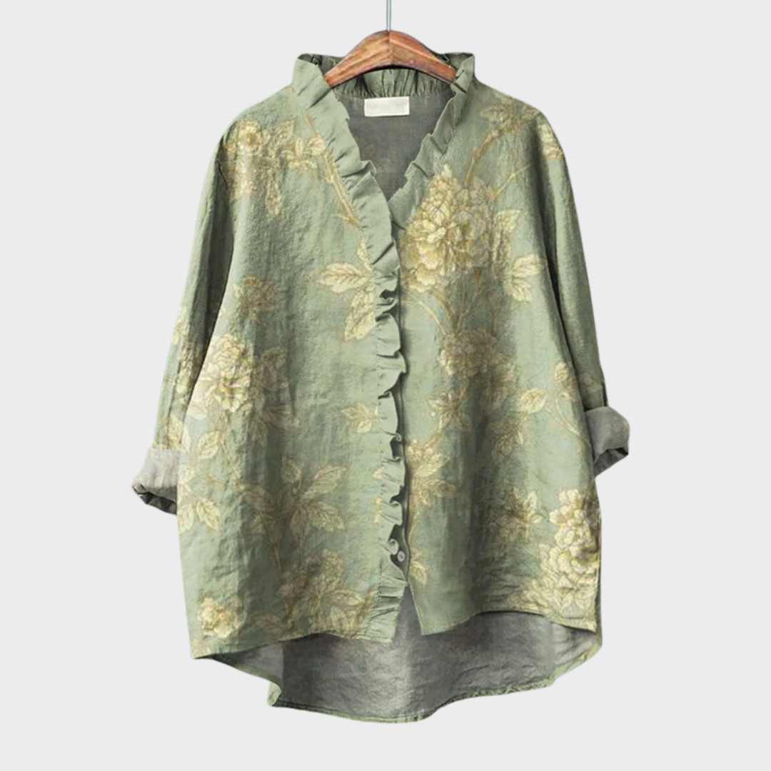 MOREAU LYON | BLOUSE FLORALE ÉLÉGANTE POUR FEMMES | Craft