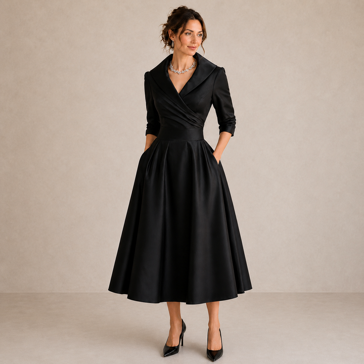 ALICIA | Élégante robe midi | Collection