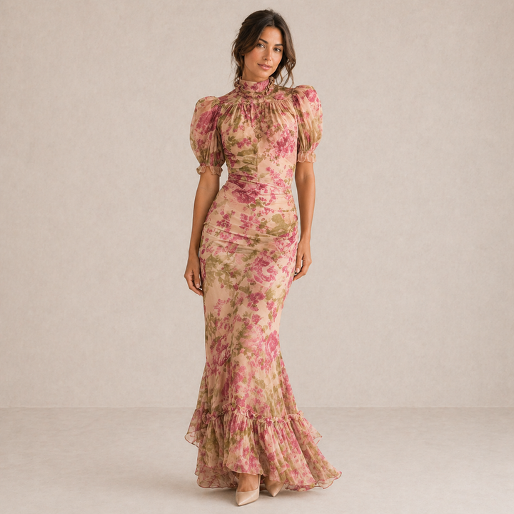 SAE | Maxi Abito Rose | Série