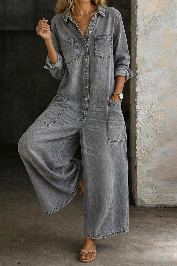 Vivienne | Casual Denim Jumpsuit | Original