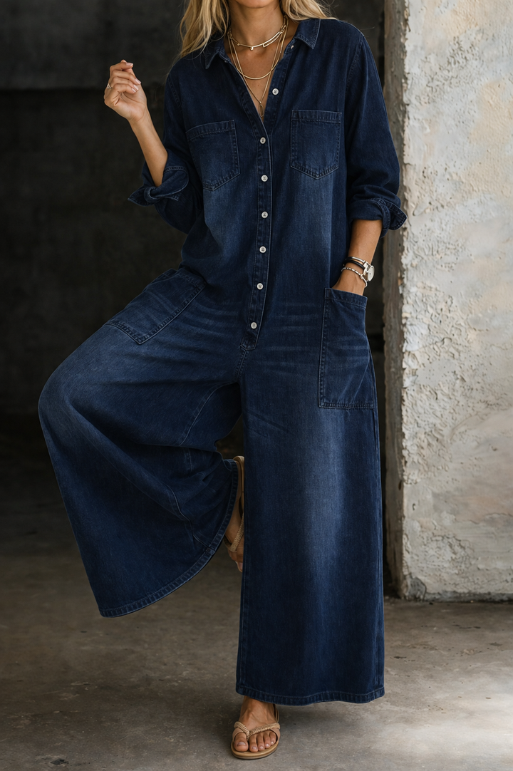Vivienne | Casual Denim Jumpsuit | Original